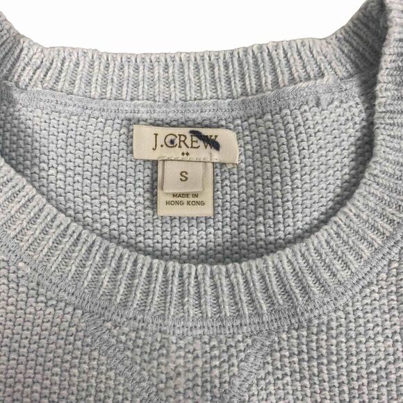 J.Crew Seedstitch pullover sweater in Light Blue Size Small - Picture 3 of 5